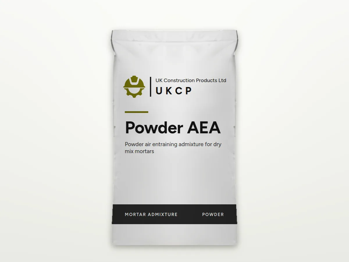 Powder AEA air entraining admixture for dry mix mortar from UK Construction Products